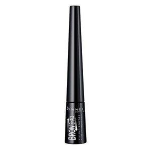 2 Rimmel Brow Shake Powder, 004 Black, 0.17 Fluid Ounce